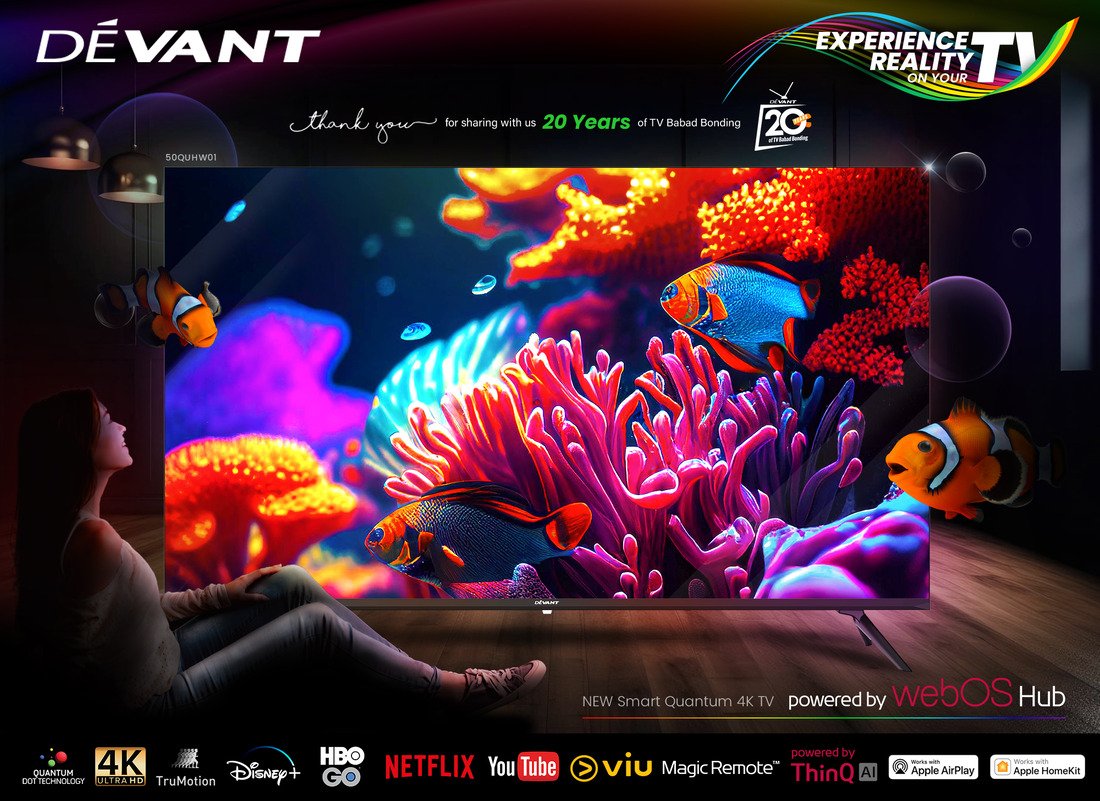 Devant Introduces 50 Smart Quantum 4K TV 50QUHW01 EveryTechEver