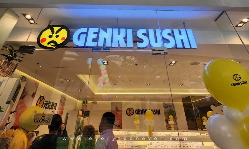 Genki Sushi Expands To The Largest Mall In The Country EveryTechEver   Genki Sushi 3 860x516 