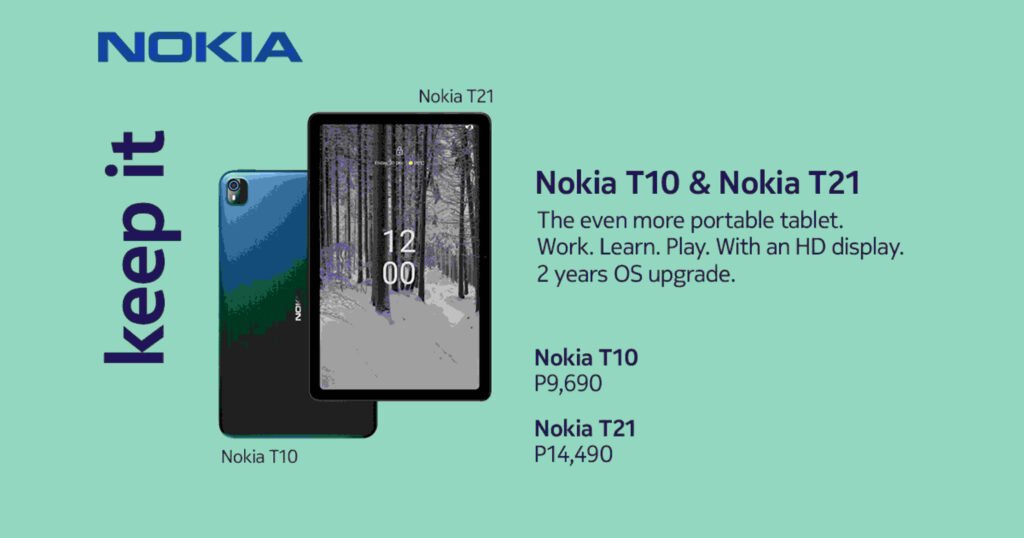 The Nokia T10 and T21 are now available in PH EveryTechEver