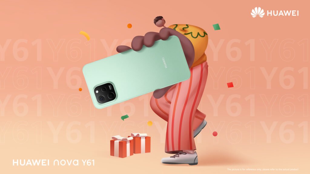 HUAWEI nova Y61 The best smartphone under 8K EveryTechEver