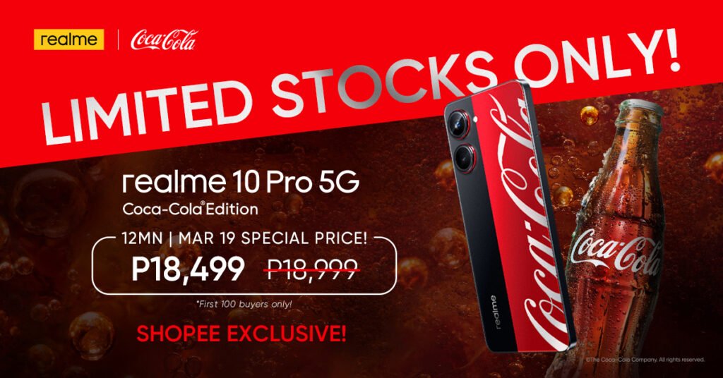 realme pro 10 coca-cola