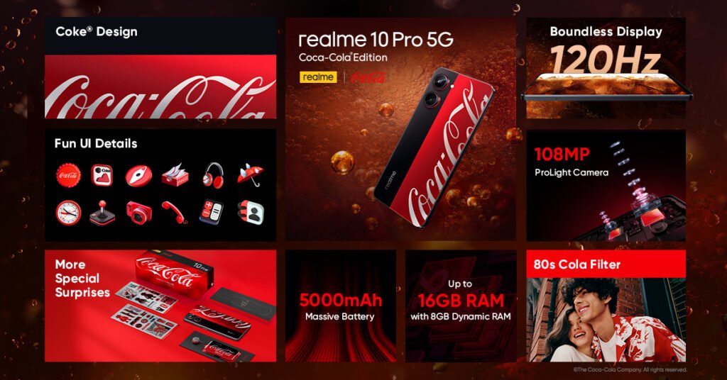 realme pro 10 coca-cola