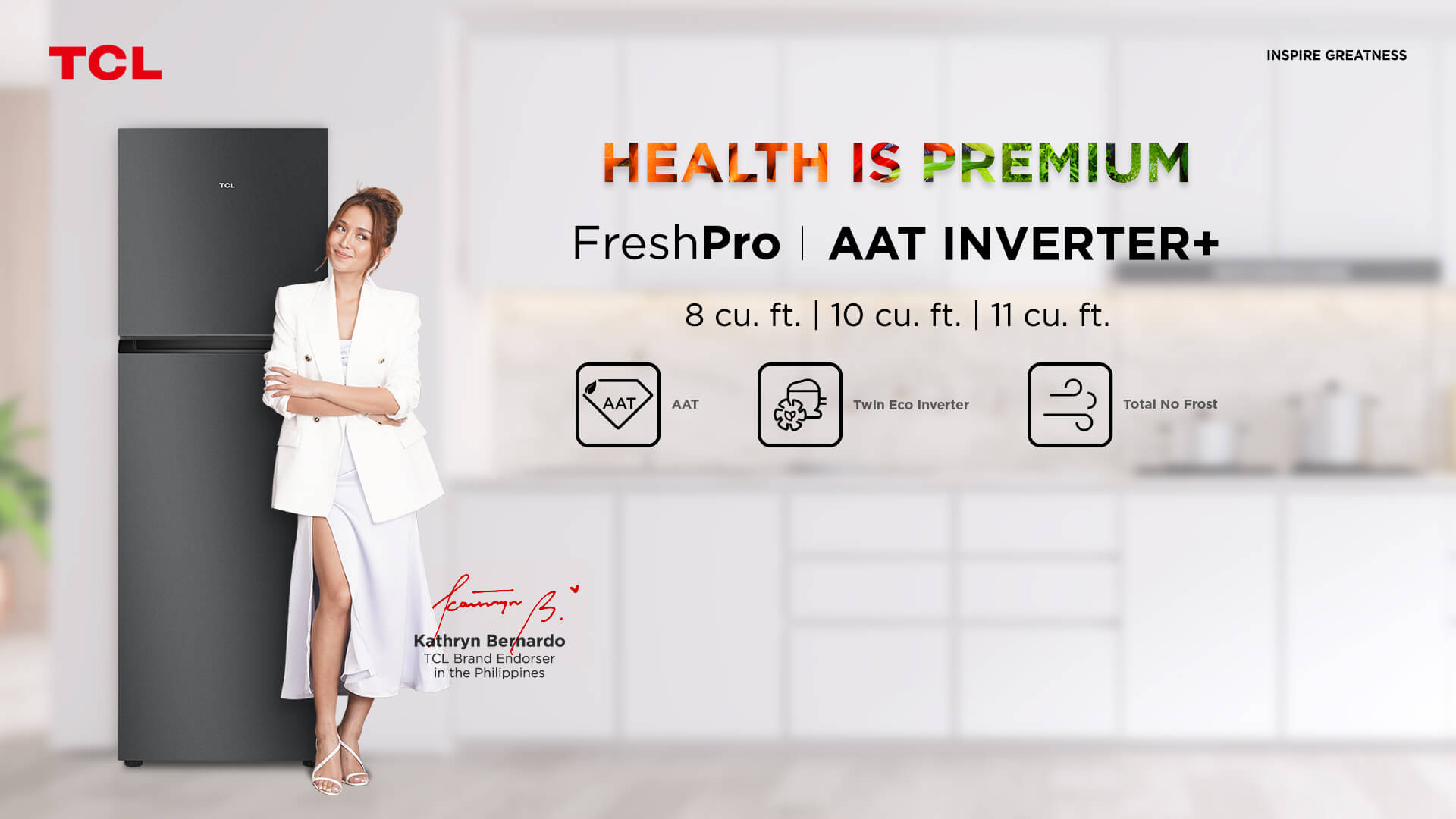 TCL AAT Inverter+ Refrigerators take the lead to a healthier lifestyle ...