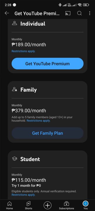 YouTube Premium