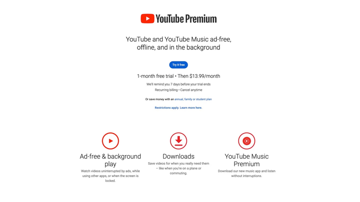 YouTube Premium