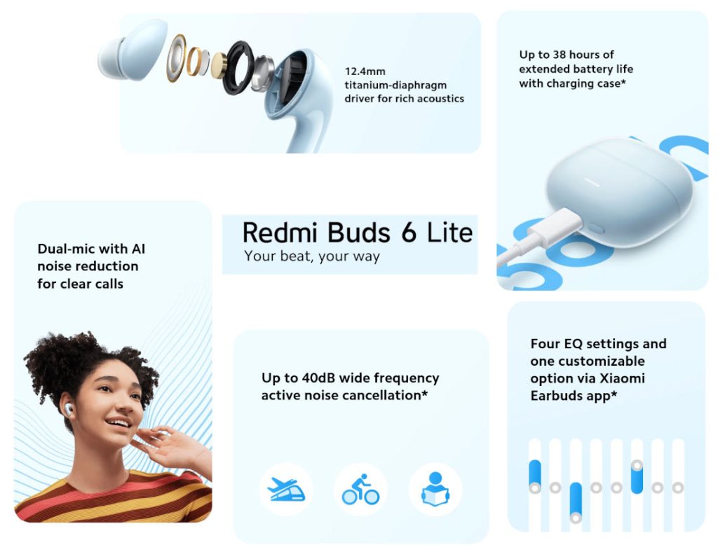 Redmi Buds 6 Lite