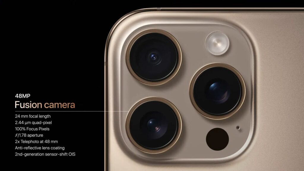 Apple iPhone 16 Pro and 16 Pro Max Cameras