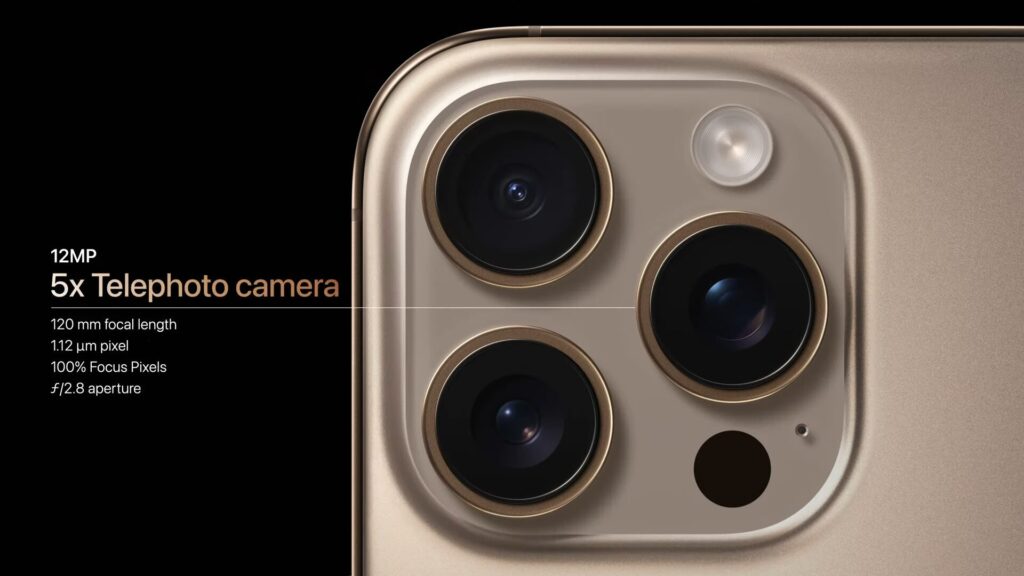 Apple iPhone 16 Pro and 16 Pro Max Cameras