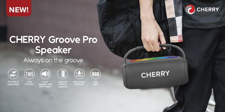 CHERRY Launches Groove & Groove Pro