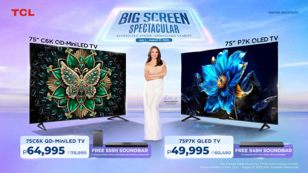 TCL 75-inch TV