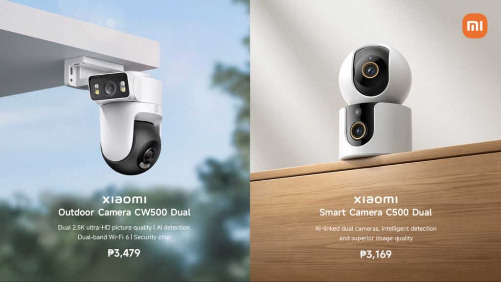Xiaomi dual smart cameras