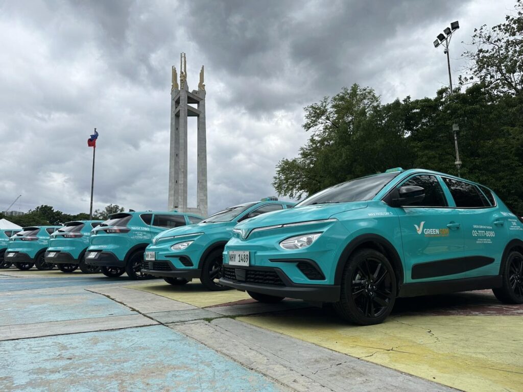 Green GSM VinFast Electric Vehicles 