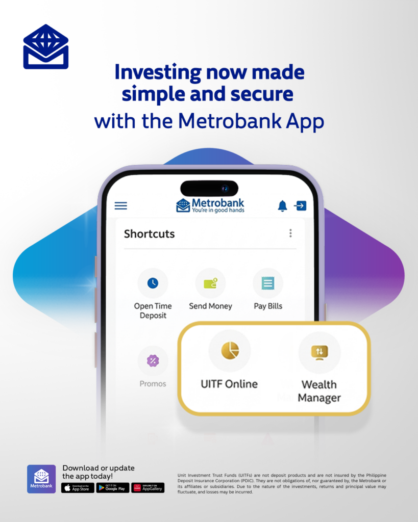 Metrobank App investment features
